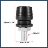 INFINAUTO 10pcs Universal Motorcycle License Plate Frame M6 Bolts Screws