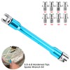 Motorcycle Spoke Wrench, Motorcycle Accessories, CNC Handle, Spoke Wrench, Adjustable