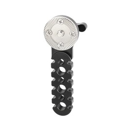 CAMVATE Rosette Extension Arm with M6 Threaded Screw for DSLR Camera Cage Rig (Black) - 3099