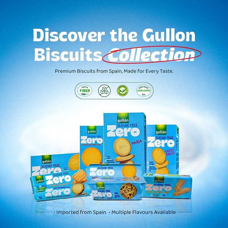 Gullon SUGAR FREE Digestive Biscuits 245g