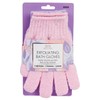CALA - guantes exfoliantes de baño (2 pares, color rosa