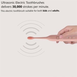 Wiederaufladbare elektrische Zahnbürste, HT9, wasserdicht, 3 Reinigungsmodi mit intelligentem Timer, elektrische Zahnbürsten, Aufladen 3 Stunden für 45 Tage, schwarz, Geschenkidee