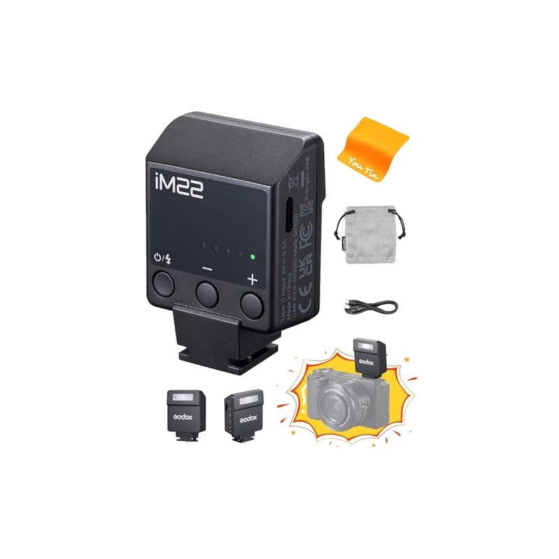 GODOX iM22 Flash Camera Flash Pocket Flash iFlash Mini, Type-C