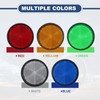 PATIKIL Round Rear Reflectors, 10 Pcs Safety Reflective Warning Reflector