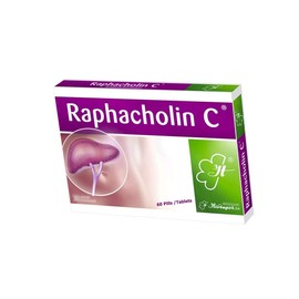 Polpharma RAPHACHOLIN C N30 x 2 Pills/Tablets (Total 60) - Made in Poland & Language - Helps Digestion