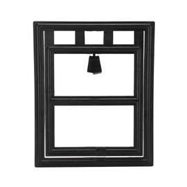 Pet Screen Door Anti Mosquito Freely Entry and Exit Dog Screen Door for Small and Medium Sized Cats DogsS (Ri Word Type)