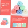 Tofficu 6rolls Cotton Crochet Yarn Soft and Breathable DIY Knitting