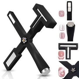 5 In 1 Nail Magnet Tool Cat Eye Gel Nail Magnets Polish Set Multi-Function Nail Magnet Pens for Nail Art Upgraded 3D Cat Eye Gel Nail Polish Wand Stick Nail Design Tools for Nail Salon Home DIY