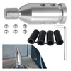 LAINLOY Universal Shift Knob Adapter, M12x1.25 Aluminum Car Gear Shift