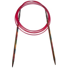 KnitPro 150 cm x 4 mm Symfonie Fixed Circular Needles, Multi-Color