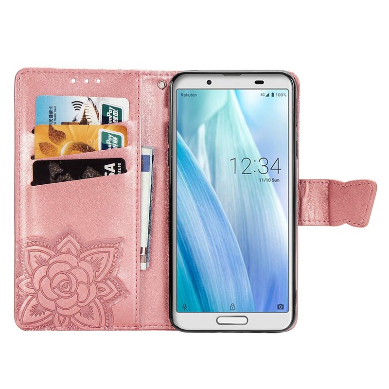 SHARP AQUOS SENSE3 SHV45 /SH-02M Notebook Type Case PU Leather