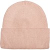 styleBREAKER Unisex Knitted Hat with Ribbed Pattern and Wide Brim,