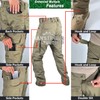 Tactical Airsoft Pants with Protection Knee Pads 10 Multiple Pockets