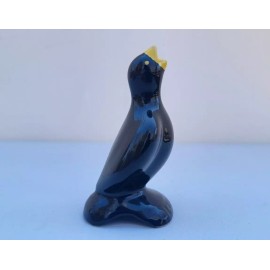 Le Creuset Pie Bird Black Onyx - Dijon Beak - 3.25in - NIB