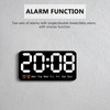 COZHYESS Digital Alarm Clocks for Bedrooms, Digital Clock with 3