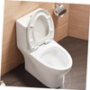 Operitacx 8pcs Toilet Seat Spacers Cushioned Buffer Pads for Comfortable