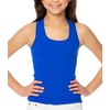 Malibu Sugar Girls Tank Tops Sleeveless Cobalt Racerback Tank Tops