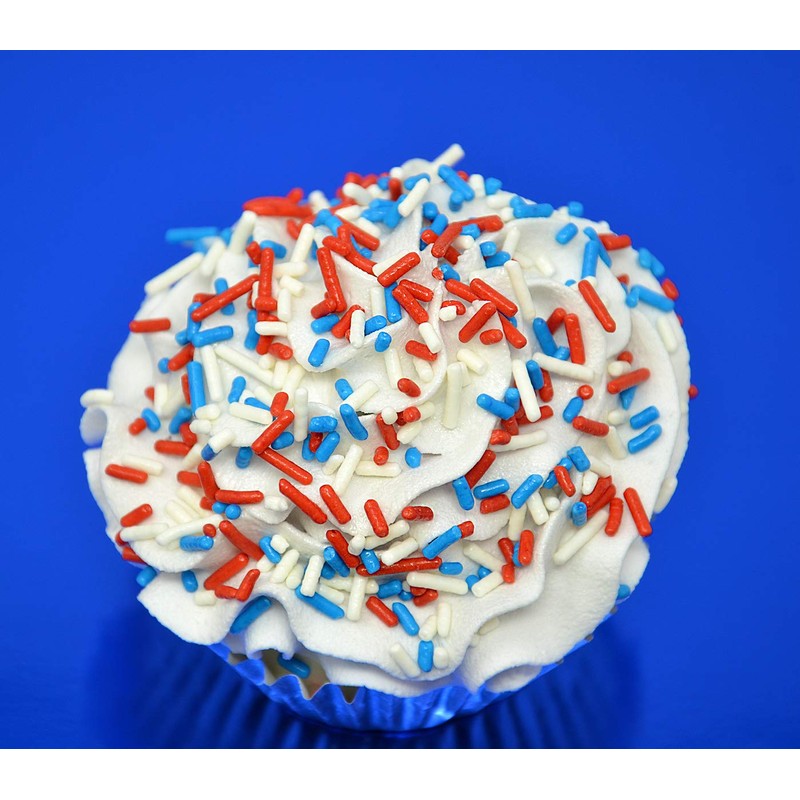 Mystic Sprinkles Patriotic Pride Jimmies Sprinkles 3.2 oz Bottle