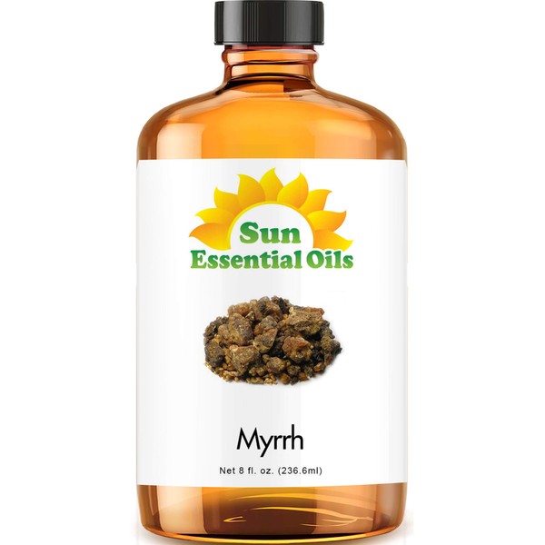 Sun Essential Oils 8oz - Myrrh Essential Oil - 8 Fluid Ounces