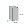 Covermates Keepsakes - Square Appliance Cover - Dust Protection -
