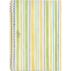 キングジム(Kingjim) King Jim 9855TES-L106 Tefline Style B5 Stripe Ring Notebook