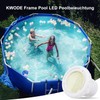 KWODE LED Underwater Pool Lighting for Above Ground Pool, 12