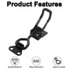 OSVJE 4 Pack Heavy Duty Toggle Clamp, Adjustable Black Toggle