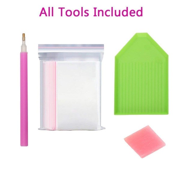 5D DIY Diamond Painting Kit Crystal Rhinestone Embroidery Painting Craft