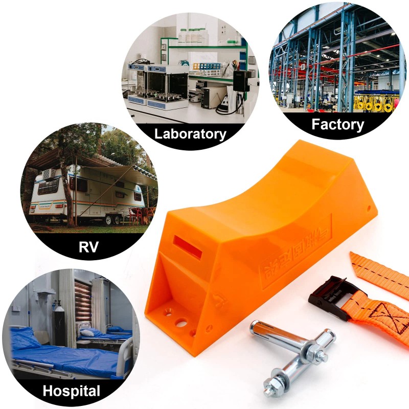 TECWAP 2PCS Propane Tank Holder, Gas Cylinder Wall Mounted Bracket,