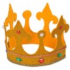 Dress Up America Kings Low-High Crown For Kids and Adults