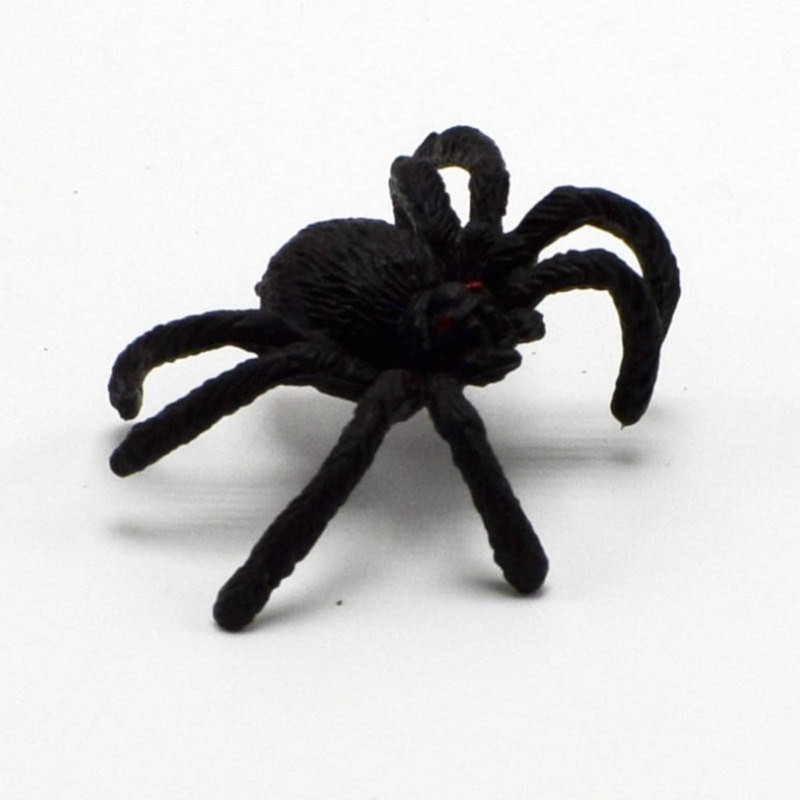 RIDMARK Set of 25 Realistic Plastic Prank Spiders: Spider Invasion