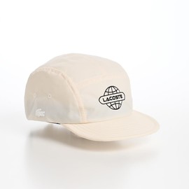 Lacoste Men's Women's GLOBEBALLLOGOJETCAP Glove Ball Logo Jet Cap L1286 White 58 Size Lwc1286-white-58