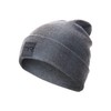 TYR Standard Unisex Cuffed Knit Beanie, Light Grey, One Size