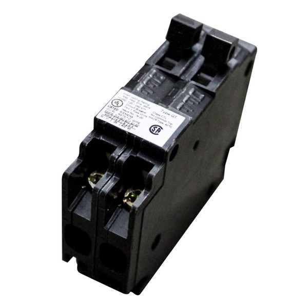 Siemens Q2020 Two 20-Amp Single Pole 120-Volt Circuit Breakers, for