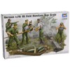 Trumpeter German Field Howitzer Firing Crew Figure Set, Scale 1/35,