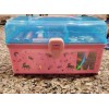 Claire’s initial "M" letter cosmetics makeup case box jewelry toy