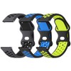 20mm 22mm Silicone Watch Bands Quick Release Replacement Wristband, Soft