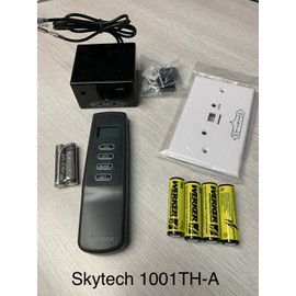 SKYTECH 1001TH-A Fireplace Remote Control Kit with on/off and Thermostat