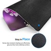Purple Plum Butterfly Desk Computer Pad-Gaming Computer Mat for Office