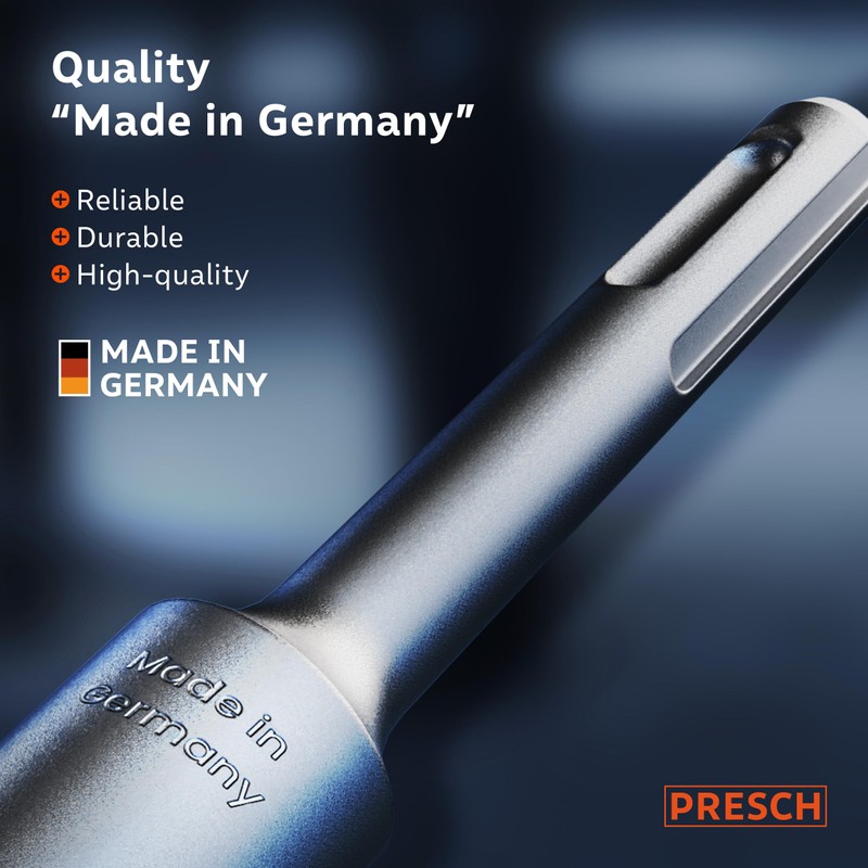 PRESCH SDS Plus Wide Chisel - Extremely Robust, Durable 40mm