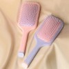 Hair Brush Cushion Hair Comb Scalp Massage Beauty Salon Comb Purple WFL6GOG / 헤어 브러쉬 쿠션 머리 빗 두피 마사지 미용실빗 퍼플WFL6GOG
