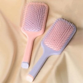 Hair Brush Cushion Hair Comb Scalp Massage Beauty Salon Comb Purple WFL6GOG / 헤어 브러쉬 쿠션 머리 빗 두피 마사지 미용실빗 퍼플WFL6GOG
