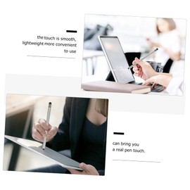 Operitacx Capacitive Stylus Pen for Tablet and Mobile Devices Durable Touchscreen Writing Tool with Two Innovative Nibs Lightweight Design Scratch Pen Tip for Sharing