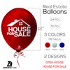 Metallic Balloons Supplies - Open House & Realtor House Signs