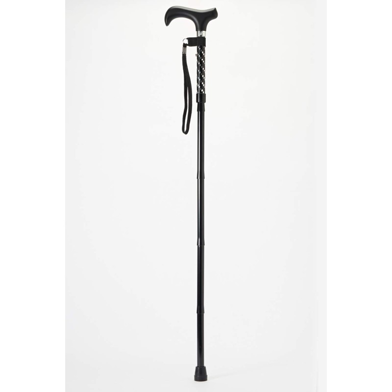 Merry Sticks（メリースティックス） ／ スターライト ／ 折りたたみステッキ ／ 杖 ／ ブラック