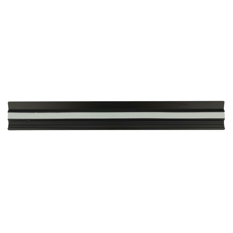 D.RECT 30cm Aluminium Ruler | School Office Home | Black