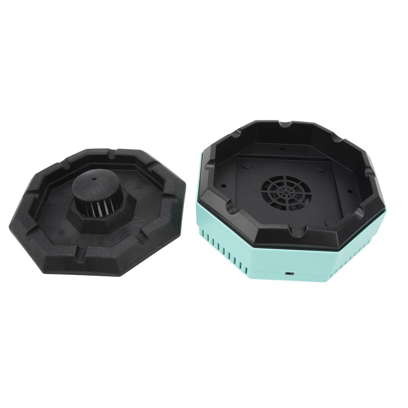 Smokeless Ashtray USB Rechargeable Multifuntional Easy to Clean Ash Tray