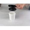 Lot de 4 en coquetiers TERRARIDE Black Egg Cups Set