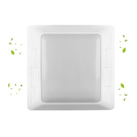 WuWoWo S97014094 Bathroom Ventilation Fan Light Lens Cover Grille Replacement for HD50L, HD80L, 679FL, 679FLT, 680FL, 680FLT,678,679,680