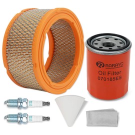 RARAYC 5664 Maintenance Kit Compatible with Generac 13KW 14KW 15KW 16KW 17KW Generators 990cc Engine (prior to 2013) with Paper Funnel Oil Wipe Replace Part Number 0C8127 Air Filter 070185E Oil Filter